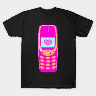 Pixel Cute Phone T-Shirt